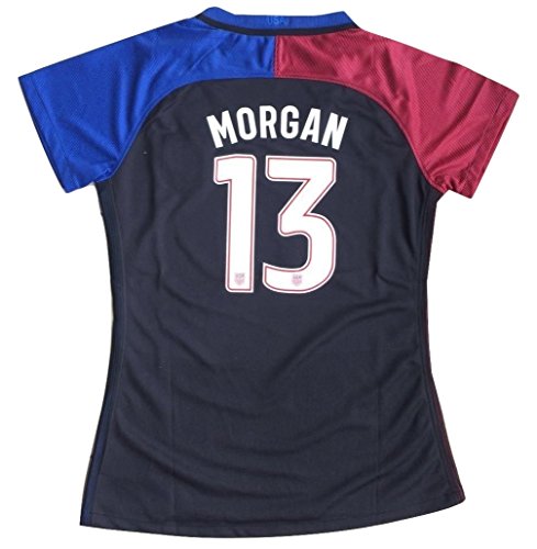 MNM 2016-2017 Alex Morgan Women's USA National Away Jersey, Large