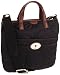 Fossil Key-Per Nylon Crossbody (Black)