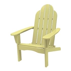 Nantucket Adirondack Chair - Creamy Yellow by