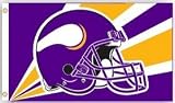 Minnesota Vikings 3'x5' Helmet Design Flag