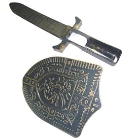 Pebble Entertainment Combat Controller Pack: Sword and Shield (Wii)
