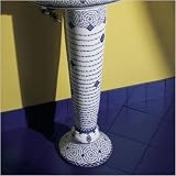 Ankara Design on Revival Bathroom Sink Pedestal