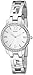 GUESS Women's U0568L1 Iconci Silver-Tone Logo Watch with Genuine Crystals & Self-Adjustable Links