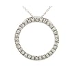 Diamond Circle Pendant
