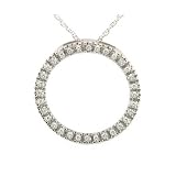 Diamond Circle Pendant