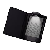CE Compass(TM) Amazon Kindle 4 4TH 4 Gen LED Light Lighted Leather Case Cover Black