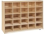 IMAGE OF 25 Cubby Storage Unit without Trays