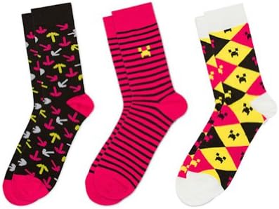 Minecraft Gamer Socks 3 pack Pink S