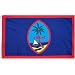 Guam National Country Flag - 3 foot by 5 foot Polyester (New)