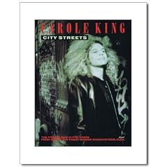 CAROLE KING City Streets 406x305mm Matted Music Print/Mini Poster - White
