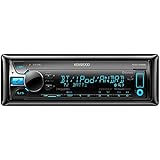 Kenwood KDC-X599 Single DIN AptX Bluetooth In-Dash CD/AM/FM Receiver with Android/iPhone Compatibility