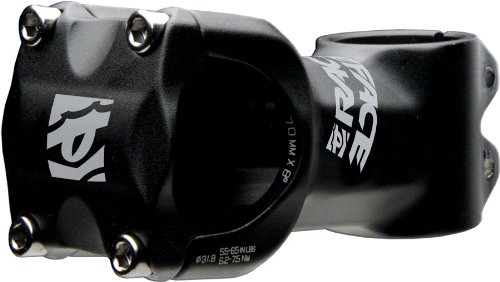 Race Face Ride Mountain Bike Stem (Black, 31.8-mm Clamp, 6-Degreex90-mm, 1-1/8-Inch)