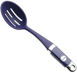 KitchenAid Silicone Slotted Spoon, Blue