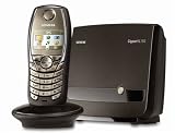 Siemens Gigaset SL150 Colour espresso, schnurlos Telefon DECT mit Anrufbeantworter