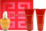 Amarige by Givenchy for Women 3 Piece Set Includes: 1.7 oz Eau de Toilette Spray + 3.3 oz Silk Body Veil + 3.3 oz Delicate Bath Gel