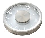IDEA LABEL メタルテーブルクロック シルバー LCD017-SY 2190487