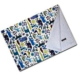 Cuddlebee Blue Zoo - Blanket
