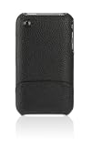 GRIFFIN 背面のレザーが高級感を誘うPhone3G用ハードケース GRF-ELANFORM-IP3-BK
