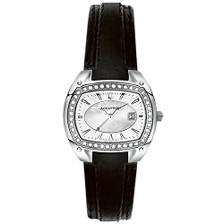 Accutron Women's 26R30 Winter Park Diamond Leather Watch