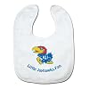 NCAA Kansas Jayhawks White Snap Bib with Team Logo