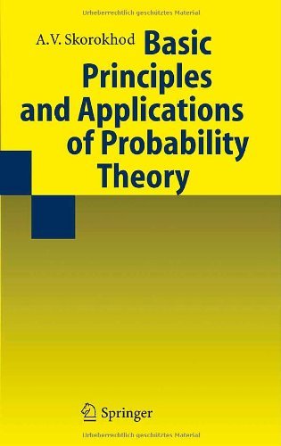 Basic Principles and Applications of Probability Theory: Probability Theory No. 1