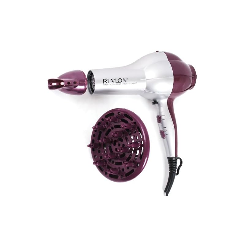 REVLON PRO 1875W Tourmaline Ionic TURBO Hair Blow Dryer with Diffuser