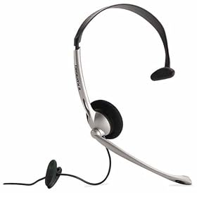 Plantronics M110 Over The Head Headset with 2.5mm Plug
