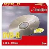 Imation - 5 x DVD-R - 4.7 GB 16x - jewel case - storage media