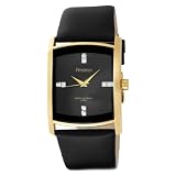 Armitron Mens 204604BKGPBK Swarovski Crystal A