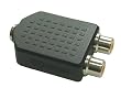 Audio Adapter - 3,5mm Klinke Buchse Stereo an 2x Cinch Buchse