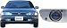 Pilot Performance Lighting   PL-124B Pilot 93 - 97 Toyota Corolla OEM Style Fog Light Kit, Blue