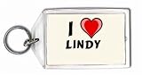 I Love Lindy Keychain