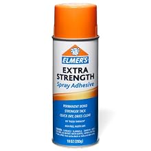 Elmer's Extra Strength Spray Adhesive, 10 Ounces, Clear (E456)