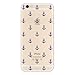 iPhone 6 Case, DECO FAIRY® Case Bumper Ultra Slim Translucent Silicone Clear Case Gel Cover for Apple iPhone 6 (Anchor Pattern Clear iPhone 6 Case)