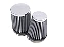 K&N RC-1289 Universal Chrome Filter