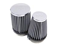 K&N RC-1289 Universal Chrome Filter