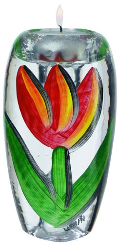KOSTA BODA Tulipa キャンドル レッド 70 60281 