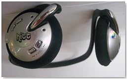 MP3 Player - 512MB Headphones with Bulit-in MP3 Player & FM Radio - Behind the Neck Design for Comfort and Convenience