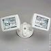 Tools & Hardware : Cooper/Regent TMQ150W Twin Halogen Quartz Flood Lights White 150-Watt
