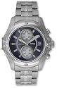 Jeep JP97/B Gents Chronograph Stainless Steel Bracelet Watch with Blue Dial