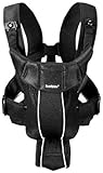 BABYBJเธถRN Baby Carrier Synergy - Black, Mesh