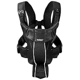 BABYBJORN Baby Carrier Active, Black, Mesh ~ BABYBJORN