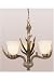Antler Hanging Chandeliers Three light Rustic Bronze