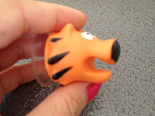Orange Nose Animal With Suction Cup Toothbrush Holder/Pen Holder/Pencil Holder/Keychain Holder/ Eyeliner Holder & More