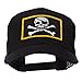 Skull and Choppers Embroidered Military Patched Mesh Cap - Jolly Roger