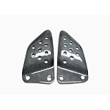 Buell Firebolt XB9R XB12R Carbon Fiber Front Heel Plates by TEKARBON