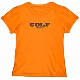 T-Shirt Woman Orange  Golf Prodigy  Sports