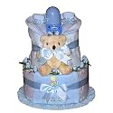 Playtime New Baby Boy Diaper Cake - Shower Gift Idea or Table Centerpiece