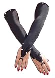 Lust by Teensy Weensy Women's Fetish Lingerie, Gloves, Black, one size