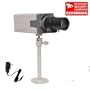 VideoSecu Day Night Security Camera 1/3" Sony Effio CCD 700 TVL with 6-60mm Varifocal Auto Iris lens, Camera Mount, 12V DC Power Supply and Free Warning Sticker SC17GK660 1RS